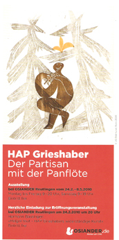 HAP Grieshaber - Der Partisan mit der Panflöte